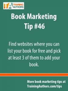 Book marketing tips