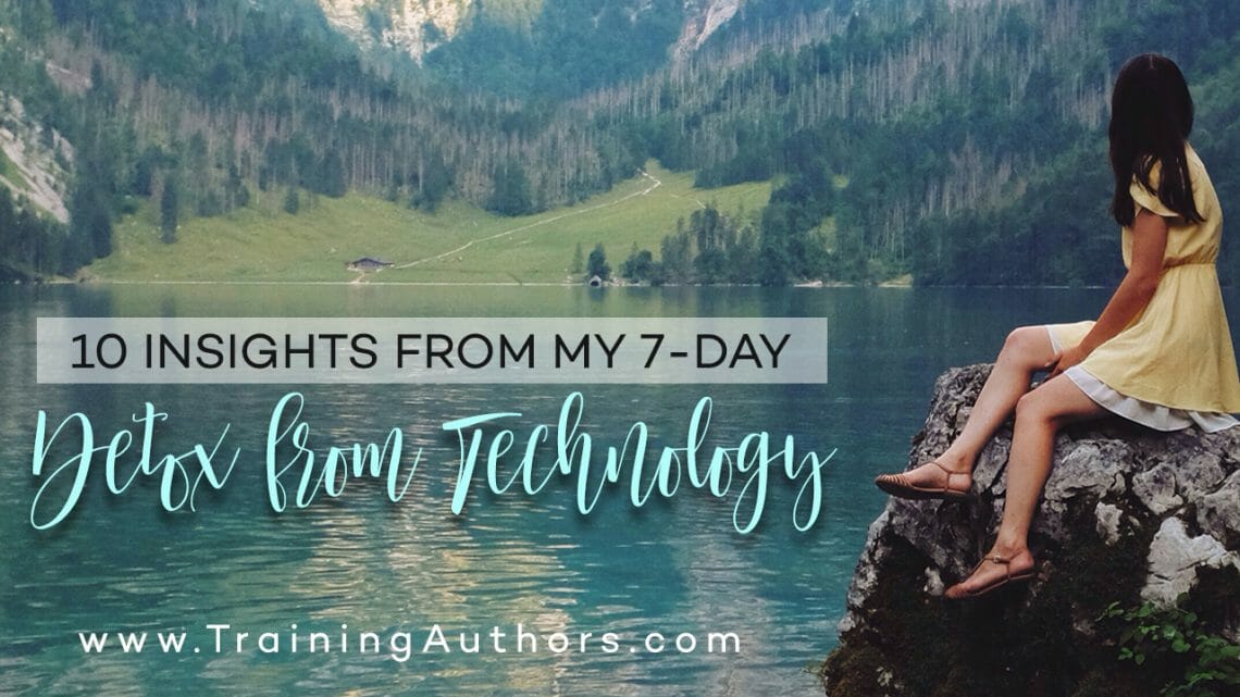 7 Day Detox from Technology