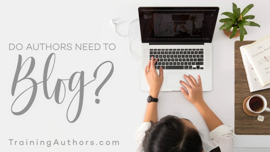 Do Authors Need to Blog
