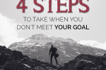 when you don’t meet a goal