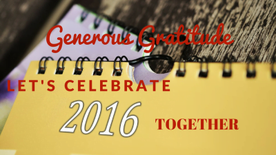 celebrate with gratitude