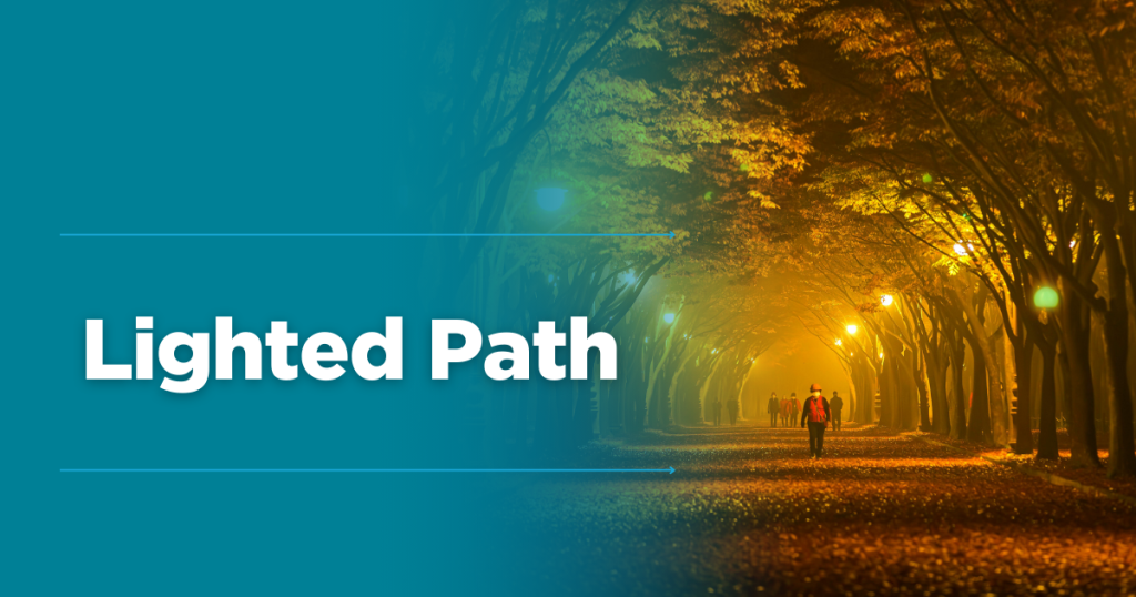 Lighted Path